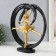 Souvenir Polystone "Gymnasts. Abstraction" Gold with black 25x7x27 cm
