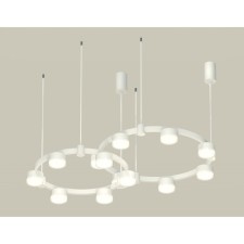 Ambrella Light Acrylic lamp, XR92081006, GX53 LED 12 W, white sand, white matte, transparent