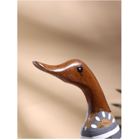 Souvenir "Duck in a swimsuit" wood 27 cm-3