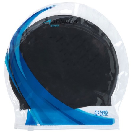 Hat of swimming adult Onlytop Swim, silicone, girth 54-60 cm-4