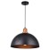 EURICA lamp, 1x60W E27, black color