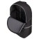Staff trip universal backpack, 2 pockets, black with gray details, 40x27x15.5cm, 270787