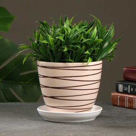 Flower Pot "Lines" 1 l,