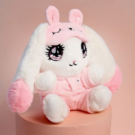 Soft toy "dream and soyons" bunny in pajamas-3