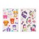 Set of children's tattoos, glow in the dark, 2 sheets