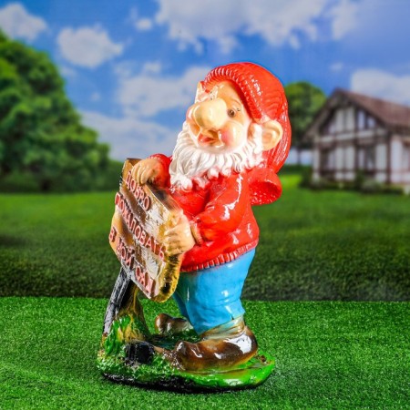Garden Figure "Dwarf My Garden" 26x26x48cm Mix-7