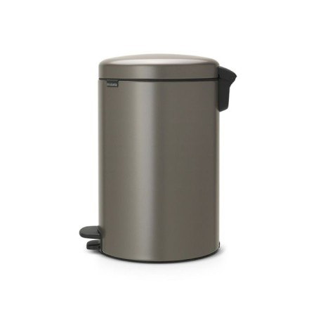 Brabantia Newcon bucket, plastic inner bucket, with a pedal, platinum color, 20 liters-1