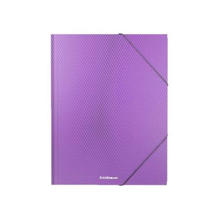 A4 elastic band, 500 μm, Erichkrause Diagonal Vivid, up to 300 sheets, mix-5