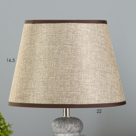 Staine table lamp E14 40W gray-brown 23x23x33 cm Risalux-2