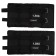 Tears onlytop, 2 pcs. x 1.5 kg, black color