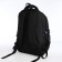 School backpack on lightning, 5 pockets, black color