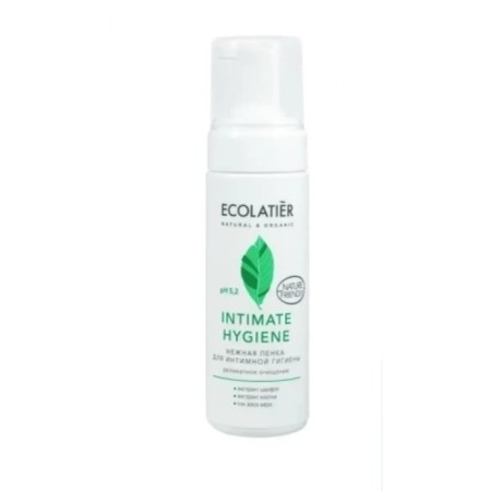 Foam for intimate hygiene Ecolatier intimate hygiene, PH5.2, 150 ml