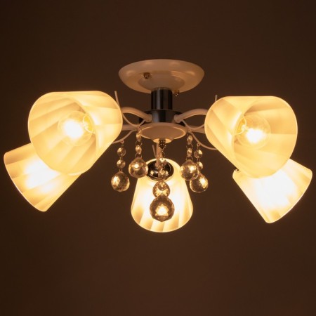 Chandelier 2785/5 E27 40W Belo-chromium 55x55x30 cm Bayerlux-2
