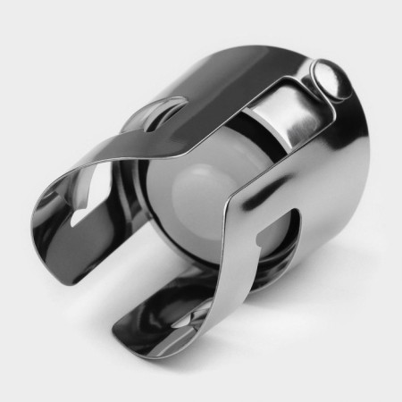 Pill for a bottle sliding shade, 3.5 × 3.5 × 5.5 cm, silver color-1