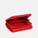 Women's wallet with lightning, red color