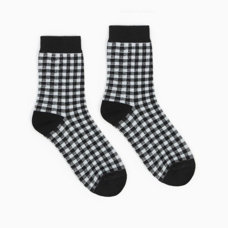 Women's socks, black color/cage, size 36-40-1