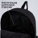 School youth backpack, lightning department, external pocket, black color