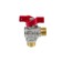 Balloon Aquasfera Euro 1010-01, 1/2 ", PN 40, external/external thread, corner, butterfly