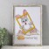 Photo frame Plastic "Modern" 21x30 cm, aged