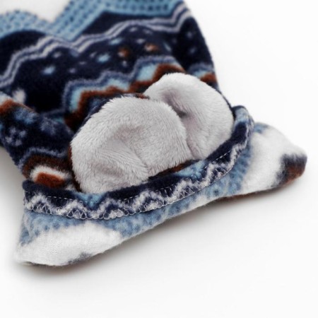 Winter hat-canor for dogs, m-l (DS 24 cm, ohm 30 cm), mix-4