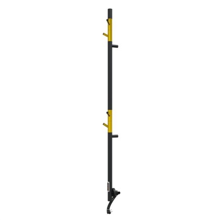 Towel Electric Laris Image, 150x1400 mm, 4 crossbars, univers., Black-5