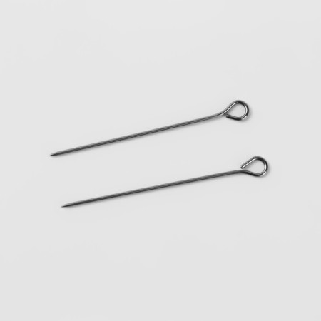 Portnovskiy pins, 30 mm, 5 g, silver color-2