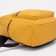 School backpack on lightning from textiles, 3 pockets, yellow color