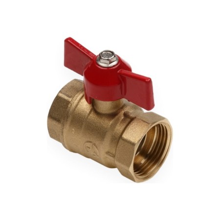 Ballic Aqualink 11B27P1, PN 16, inner/internal thread 1/2, butterfly, brass-6