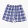 Male panties free with button, color blue-white/cage, size 46