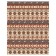 Pillow Roller "Strips with ornament, decorative, size 16x45 cm
