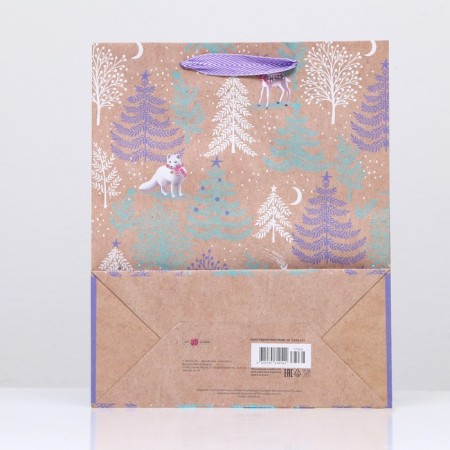 Gift package "Christmas trees" 26 x 32 x 12 cm-3