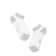 Women's socks CONTE Elegant Active, size 23, color light gray