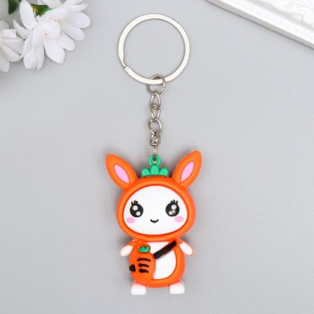Trick Rubber "Bunny with carrots" mix 5x3.5x1.7 cm