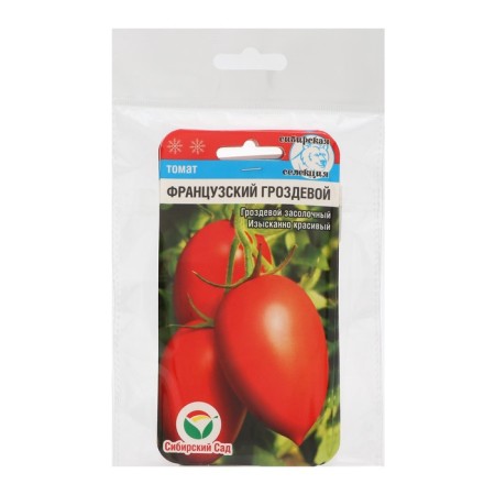 Seed Tomat "French Grozdeva", mid -season, set of 5 pcs-3