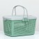Basket 47x36x27.5 cm, olive