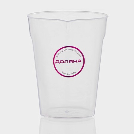 Measured glass of shade, 250 ml, transparent color-4