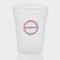 Measured glass of shade, 250 ml, transparent color