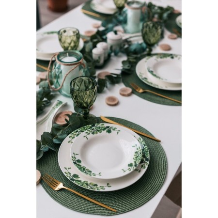 Plate porcelain dessert shade "Eucalypt", d = 20.5 cm-5