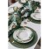 Plate porcelain dessert shade "Eucalypt", d = 20.5 cm