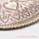 Napkin Serving shares "Millie", d = 38 cm, white color