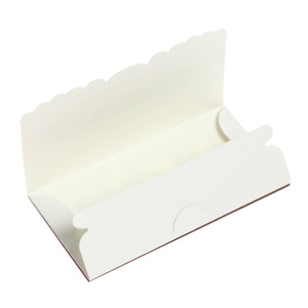 Wooden envelope carved "Happy Wedding Day!" newlyweds, purple background-2