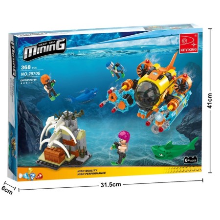 Constructor “Batiscaf” treasure hunters, 368 details-2