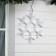 Neon figure "Snowflake", 50 cm, 480 LED, 220 V, glow of blue