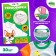 Set of thermogram for clothing "Playful Corgi", 30 pcs