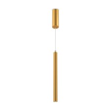 Подвесной светильник Freya FR5168PL-L3G Telescope, 40х100х1600 мм, LED, 3Вт, 600Лм, 3000К, цвет золото