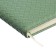 Gift Davente.clair: Diaoon Lowed A5 136 sheets, hard cover, block 70, green + ballpoint pen