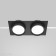 Building lamp Technical DL086-02-GX53-SQ-B, 2x15W, 22x11x4.5 cm, GX53, black color