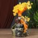 The desktop fountain from the network "Tree with amber leaves" 312 stones 34x26x13 cm