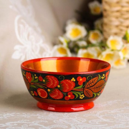 Saladnik, medium, Khokhloma, 200 ml, mix-4