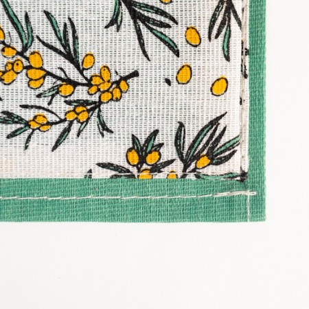 Pocket Textile Ethel "Fresh Sea Buckthorn", 41*20 cm-4